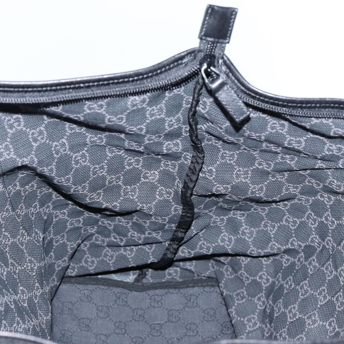 Gucci Gg Canvas Black Canvas Tote Bag (Pre-Owned) Size ONE SIZE - 19 Thumbnail
