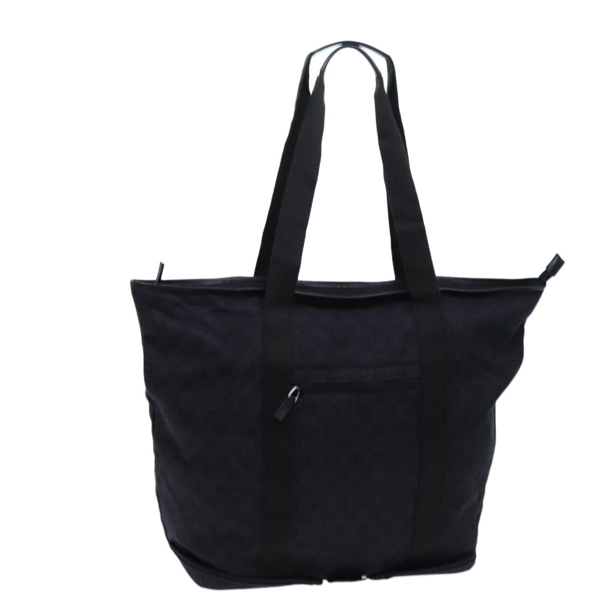 Gucci Gg Canvas Black Canvas Tote Bag (Pre-Owned) Size ONE SIZE - 13 Thumbnail