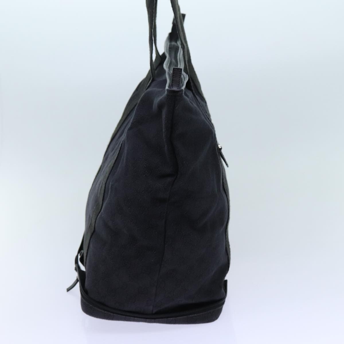 Gucci Gg Canvas Black Canvas Tote Bag (Pre-Owned) Size ONE SIZE - 10 Thumbnail