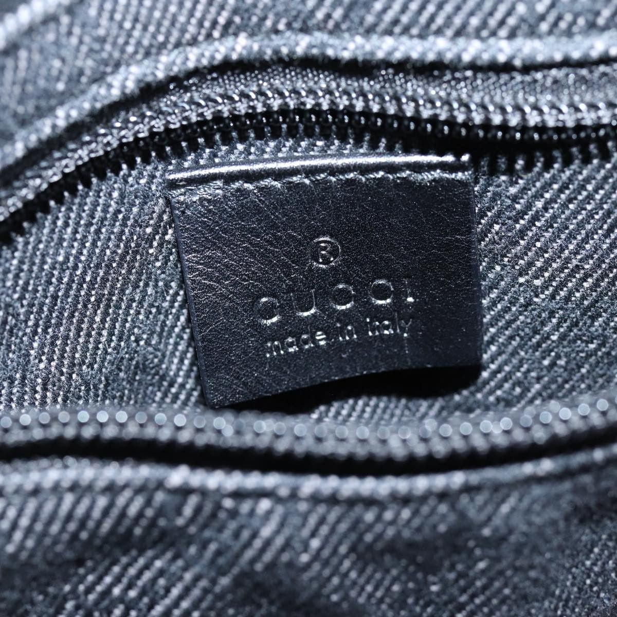 Gucci Gg Canvas Black Canvas Tote Bag (Pre-Owned) Size ONE SIZE - 7 Thumbnail