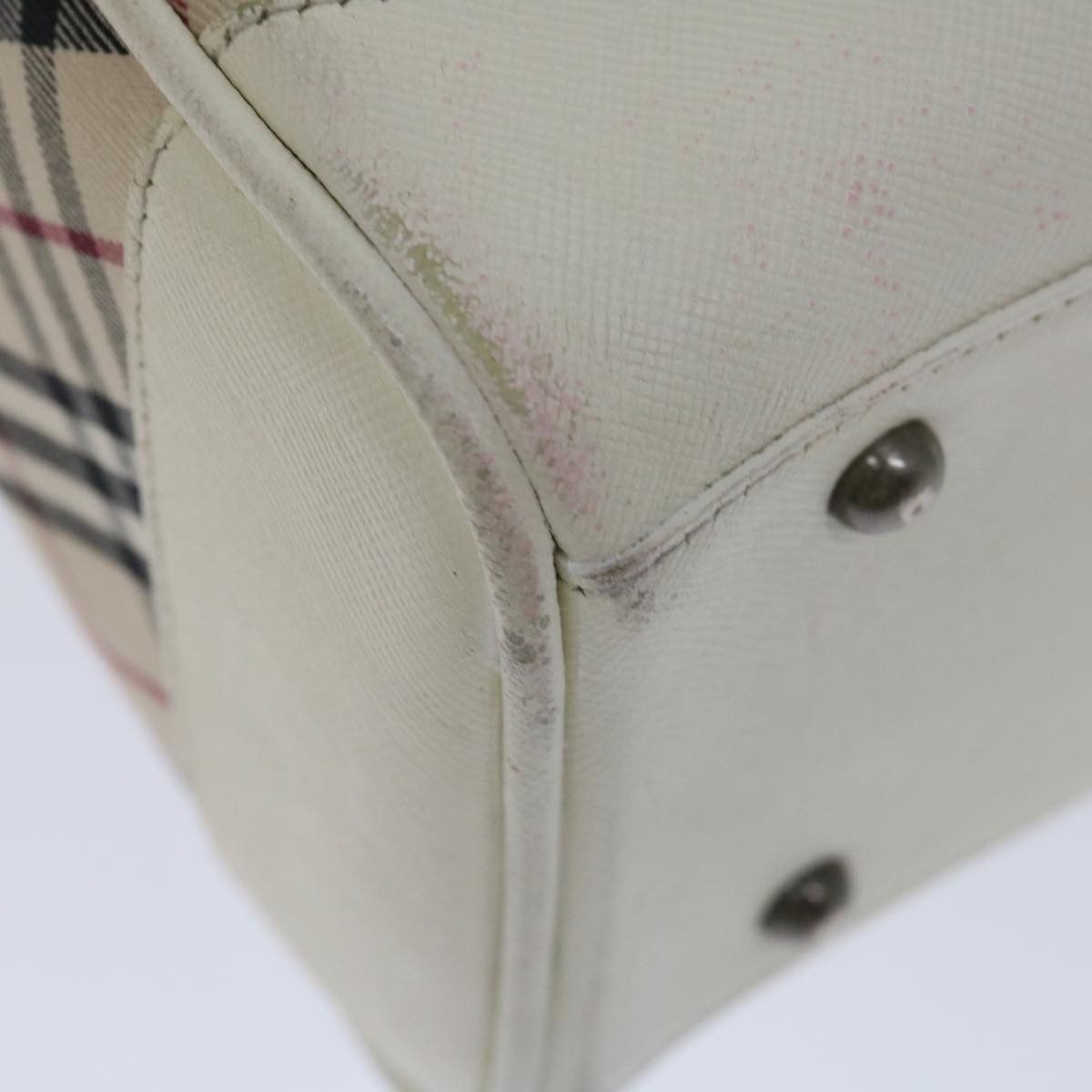 Burberry Nova Check Beige Canvas Handbag (Pre-Owned) Size ONE SIZE - 18 Thumbnail