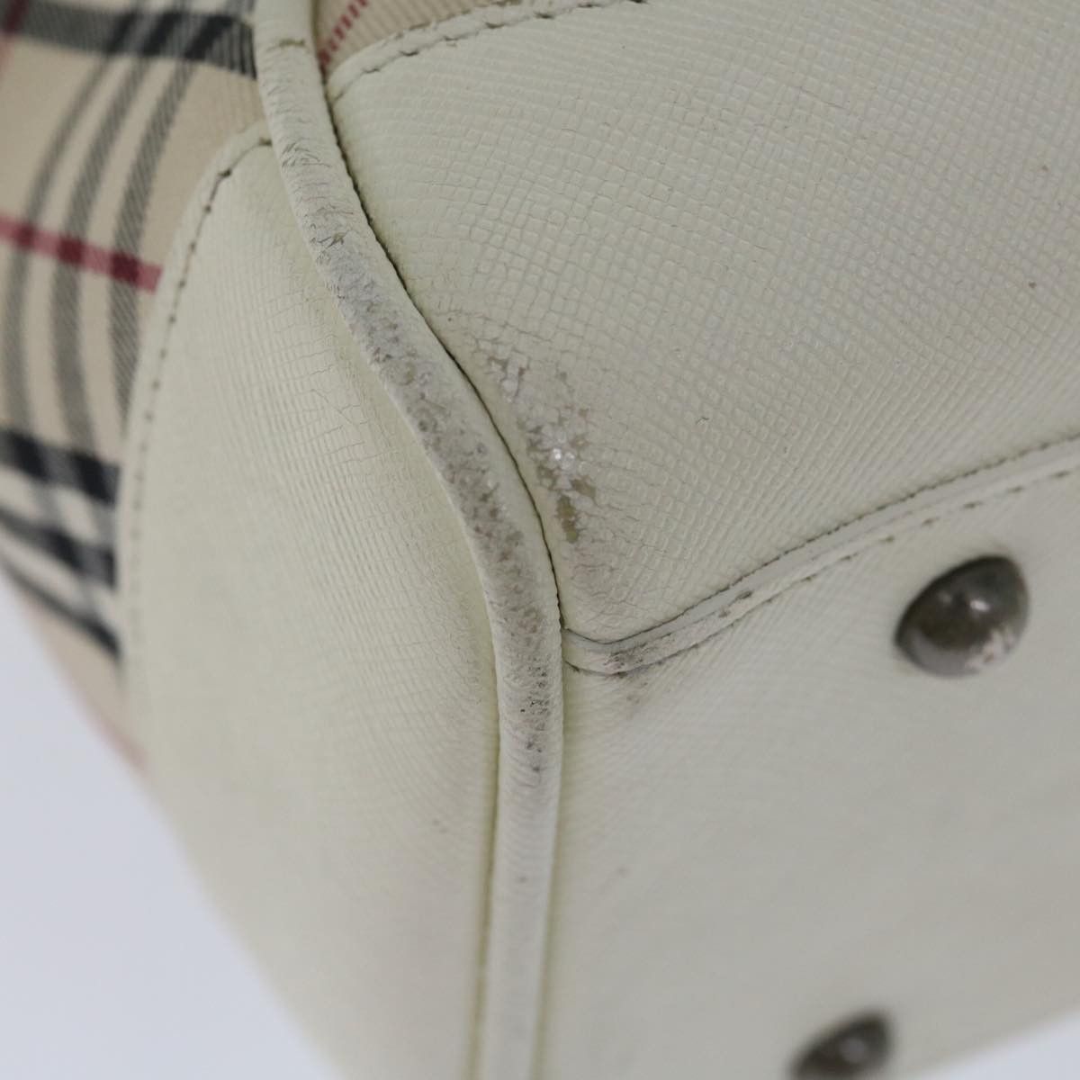 Burberry Nova Check Beige Canvas Handbag (Pre-Owned) Size ONE SIZE - 15 Thumbnail