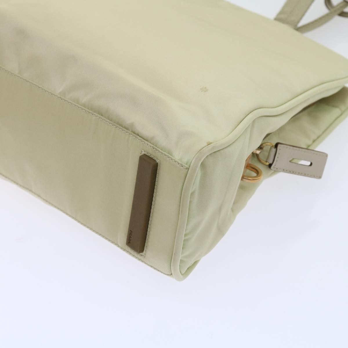 Prada Beige Synthetic Handbag (Pre-Owned) Size ONE SIZE - 14 Thumbnail