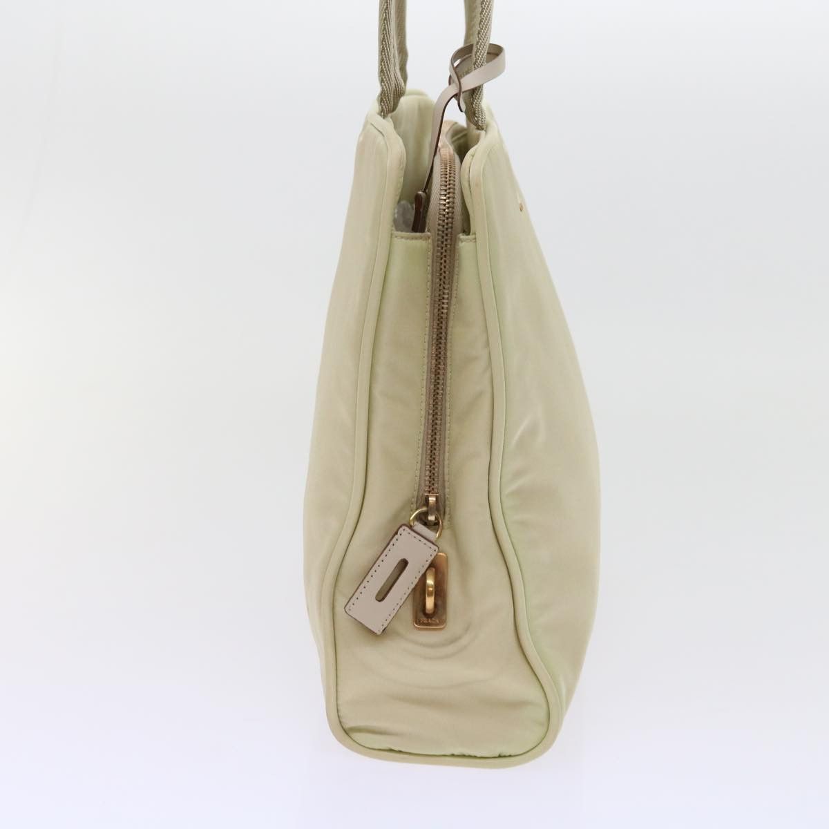 Prada Beige Synthetic Handbag (Pre-Owned) Size ONE SIZE - 9 Thumbnail