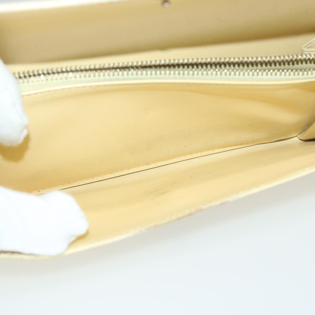 Louis Vuitton Portefeuille Ecru Leather Wallet (Pre-Owned) Size ONE SIZE - 5 Thumbnail