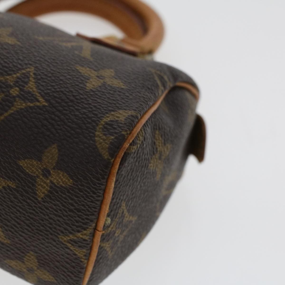 Louis Vuitton Nano Speedy Brown Canvas Handbag (Pre-Owned) Size ONE SIZE - 18 Thumbnail