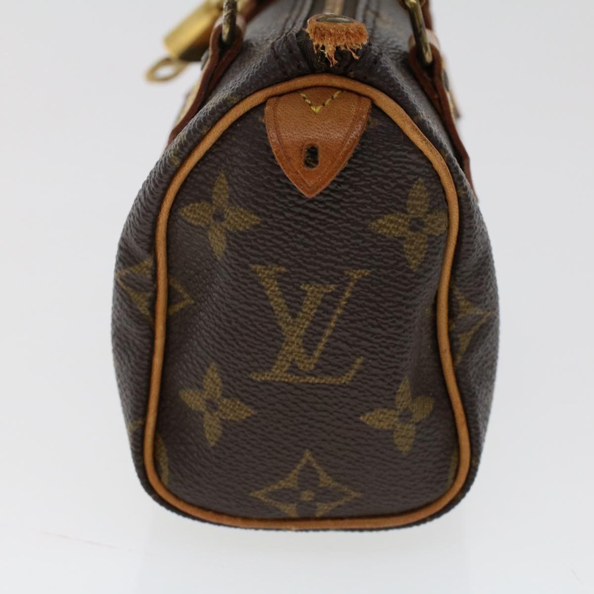 Louis Vuitton Nano Speedy Brown Canvas Handbag (Pre-Owned) Size ONE SIZE - 12 Thumbnail