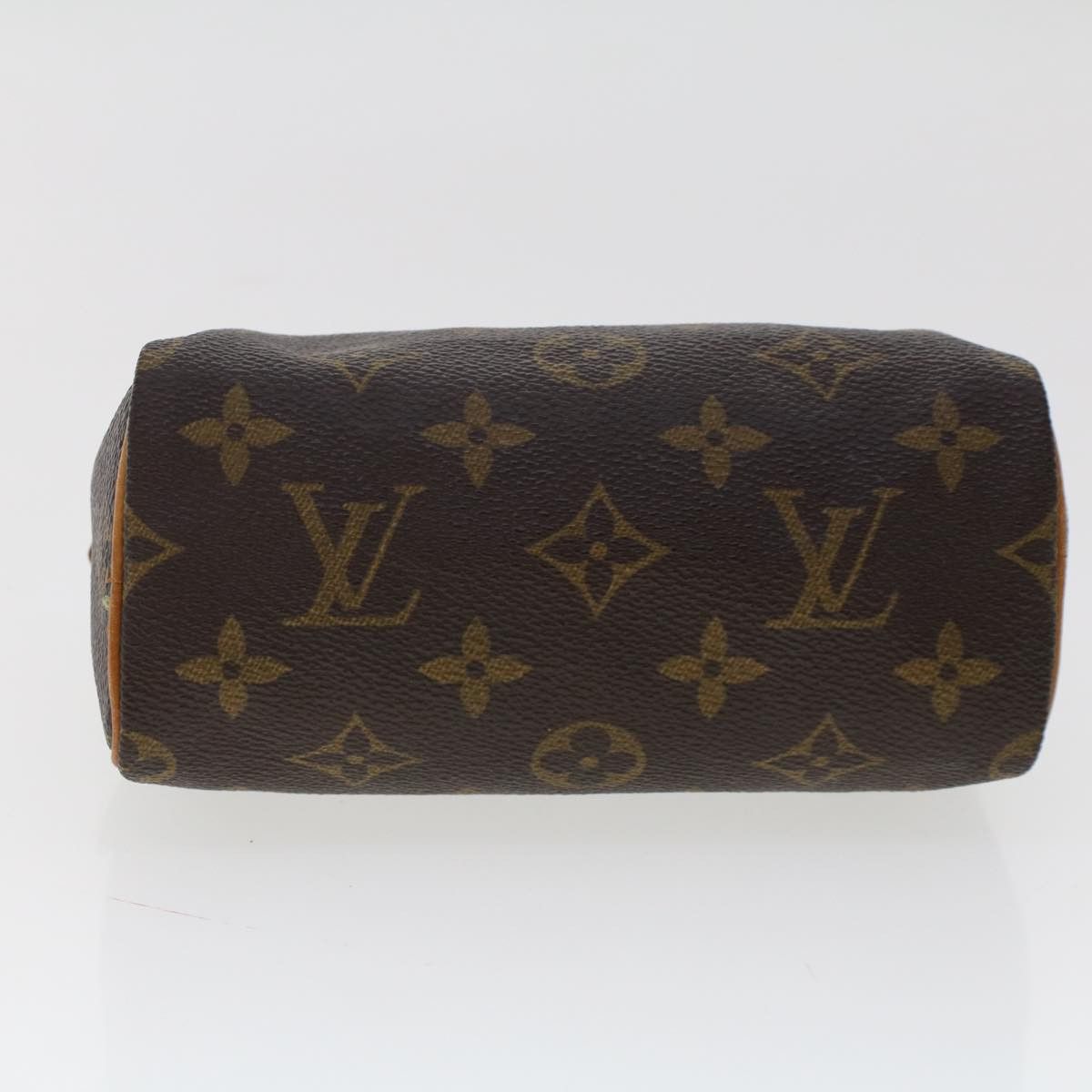 Louis Vuitton Nano Speedy Brown Canvas Handbag (Pre-Owned) Size ONE SIZE - 3 Thumbnail