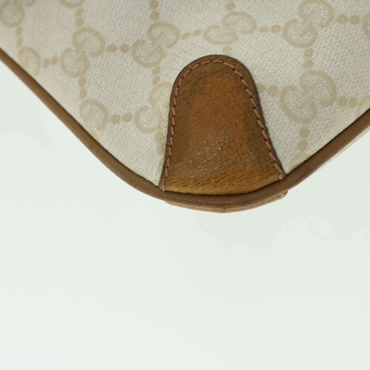 Gucci White Canvas Clutch Bag (Pre-Owned) Size ONE SIZE - 12 Thumbnail