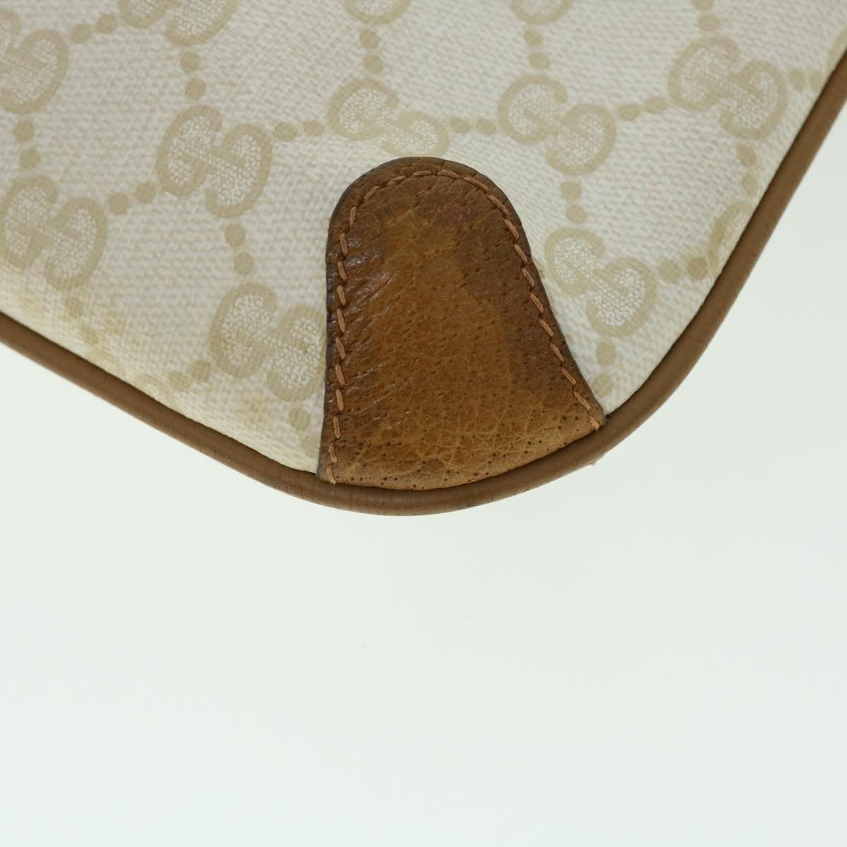 Gucci White Canvas Clutch Bag (Pre-Owned) Size ONE SIZE - 13 Thumbnail