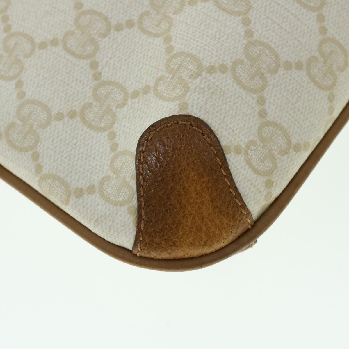 Gucci White Canvas Clutch Bag (Pre-Owned) Size ONE SIZE - 14 Thumbnail