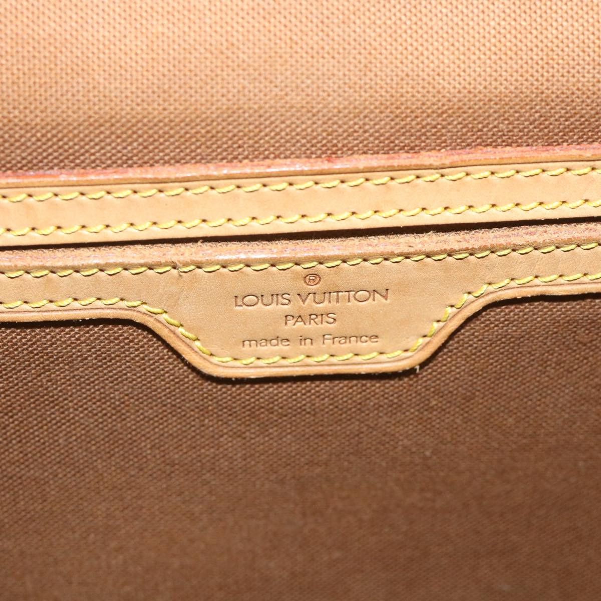 Louis Vuitton Montsouris Brown Canvas Backpack Bag (Pre-Owned) Size ONE SIZE - 7 Thumbnail