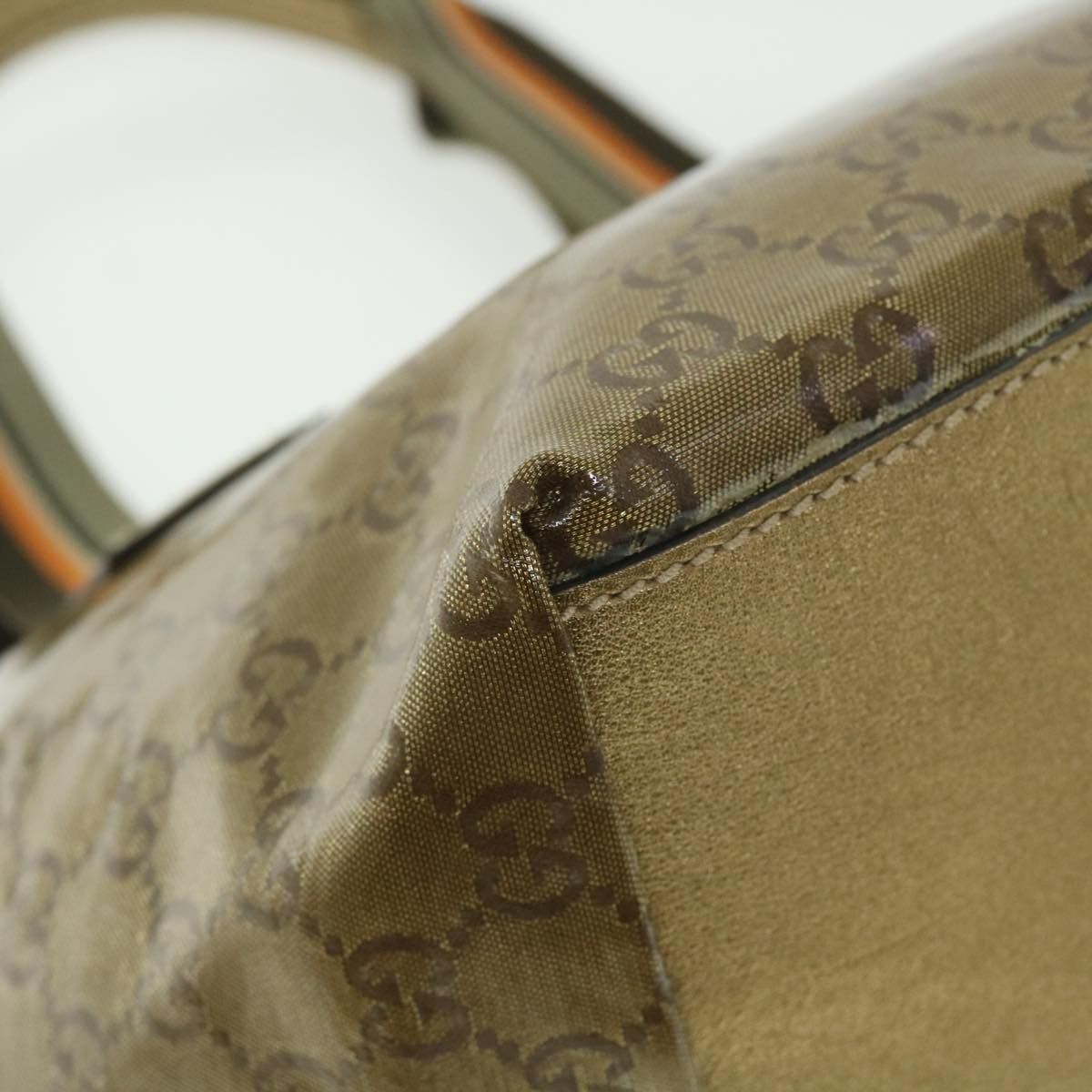 Gucci Gg Canvas Gold Canvas Shoulder Bag (Pre-Owned) Size ONE SIZE - 17 Thumbnail