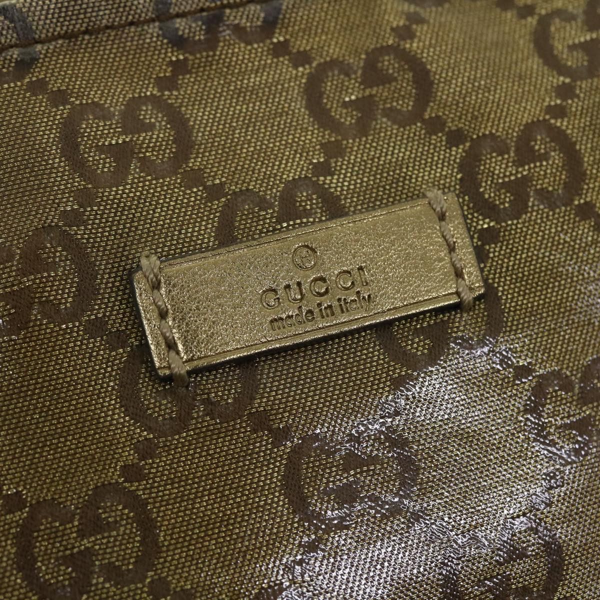 Gucci Gg Canvas Gold Canvas Shoulder Bag (Pre-Owned) Size ONE SIZE - 18 Thumbnail