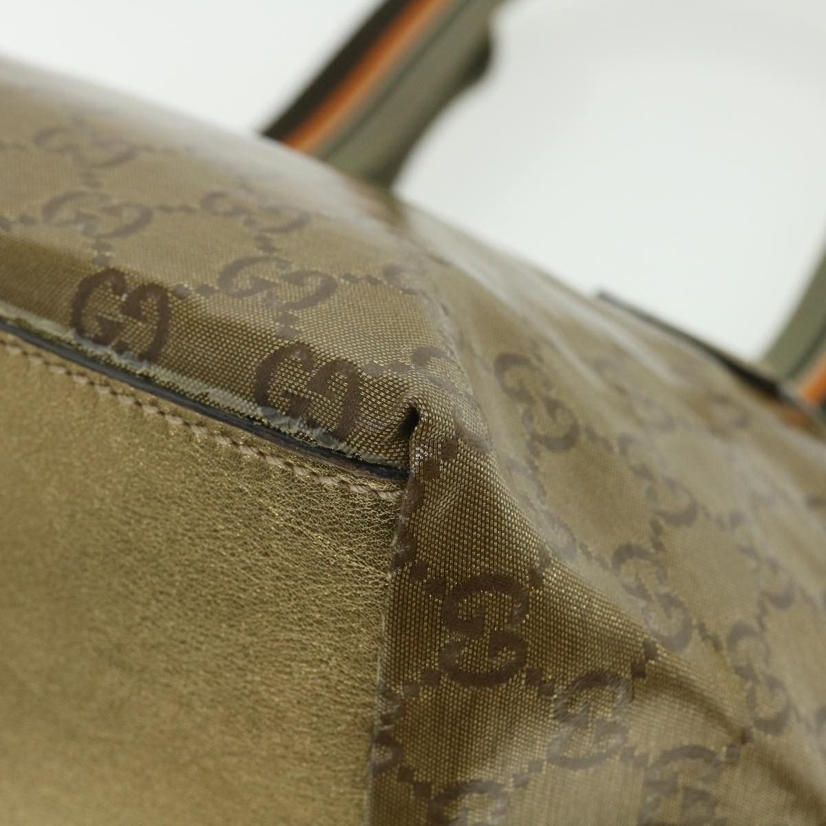 Gucci Gg Canvas Gold Canvas Shoulder Bag (Pre-Owned) Size ONE SIZE - 16 Thumbnail