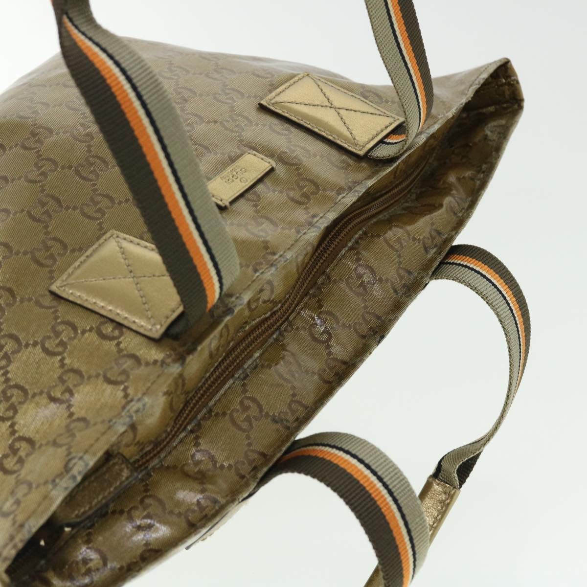 Gucci Gg Canvas Gold Canvas Shoulder Bag (Pre-Owned) Size ONE SIZE - 11 Thumbnail