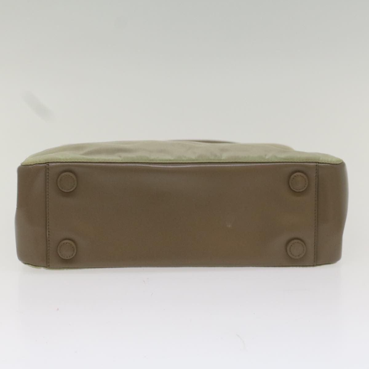 Prada Tessuto Khaki Synthetic Shoulder Bag (Pre-Owned) Size ONE SIZE - 3 Thumbnail