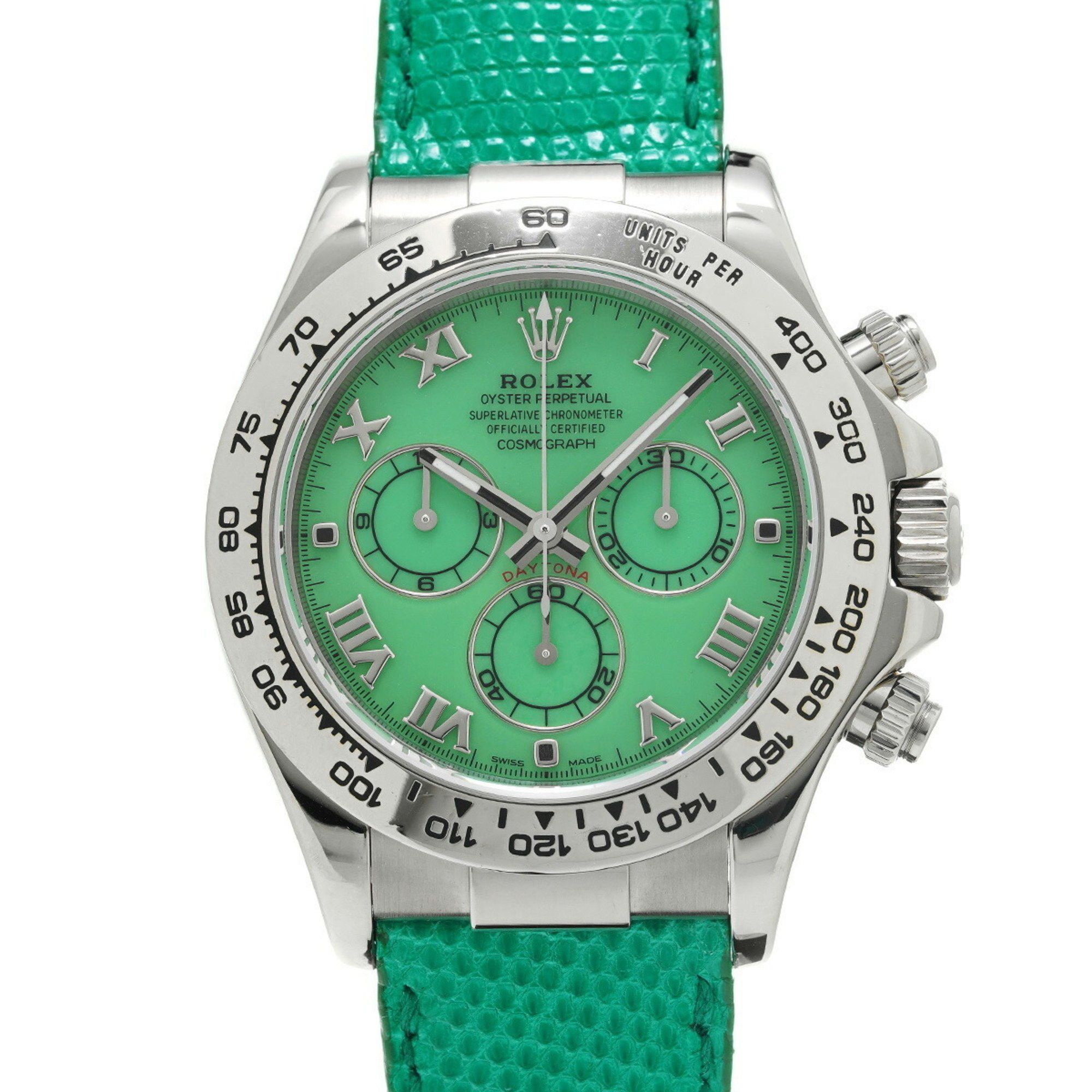 Rolex Rolex Daytona Beach 116519 P serial (around 2000) Chrysoprase Men's Watch Automatic Size ONE SIZE - 2 Thumbnail