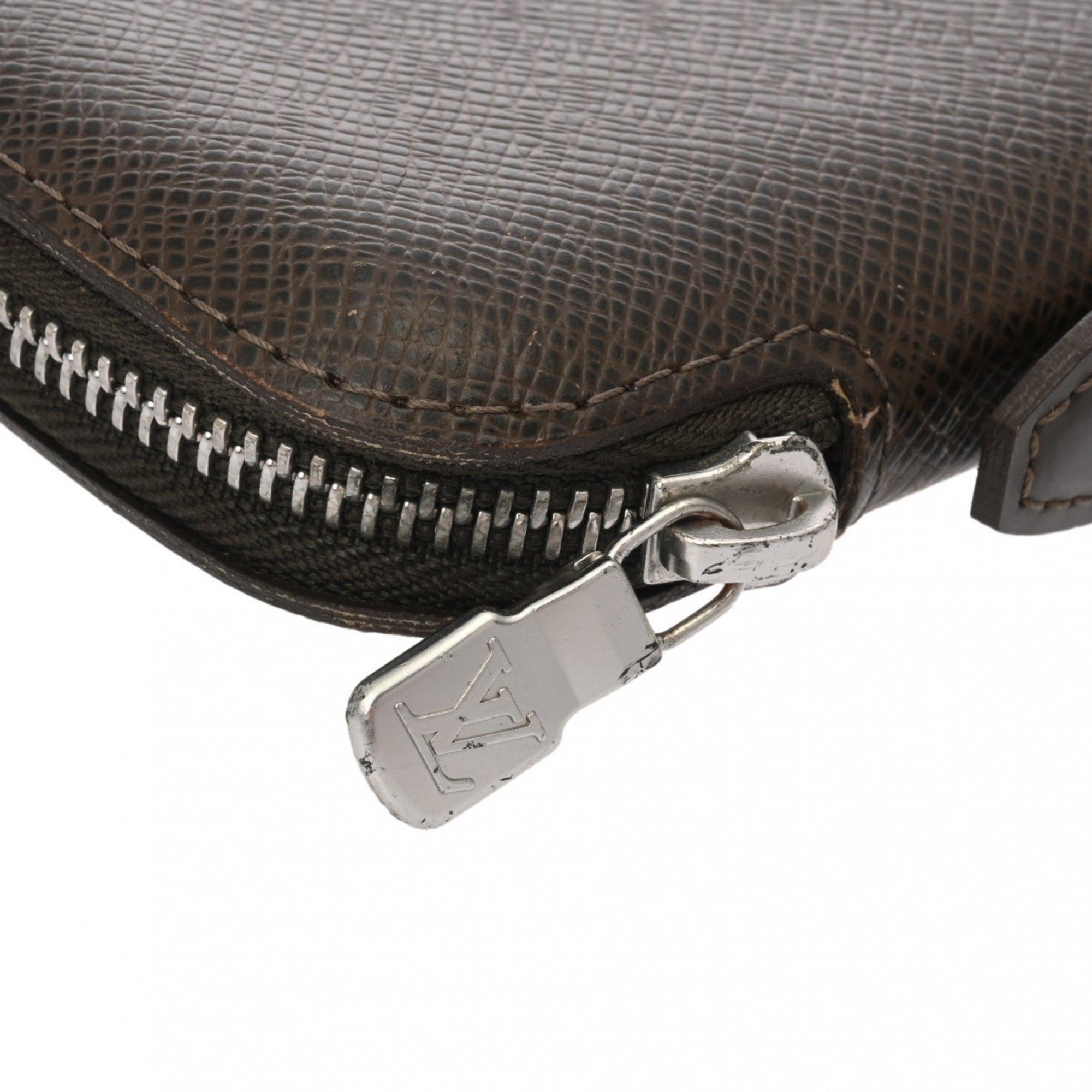Louis Vuitton LOUIS VUITTON Taiga Grizzly M30658 Men's Leather Travel Case Size ONE SIZE - 9 Thumbnail