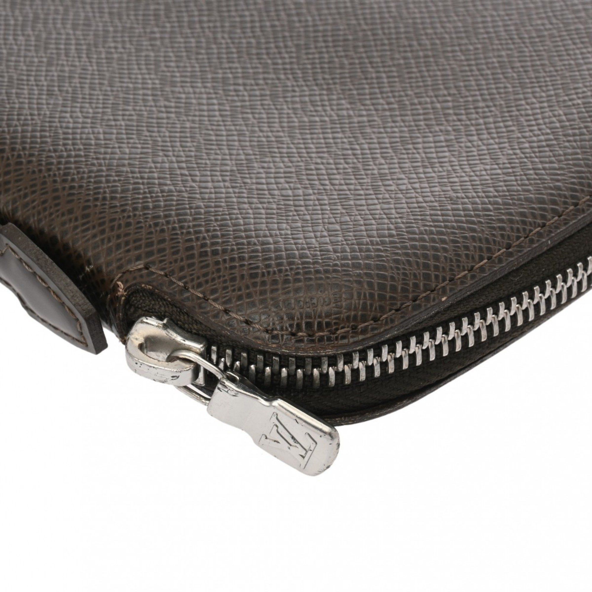 Louis Vuitton LOUIS VUITTON Taiga Grizzly M30658 Men's Leather Travel Case Size ONE SIZE - 10 Thumbnail