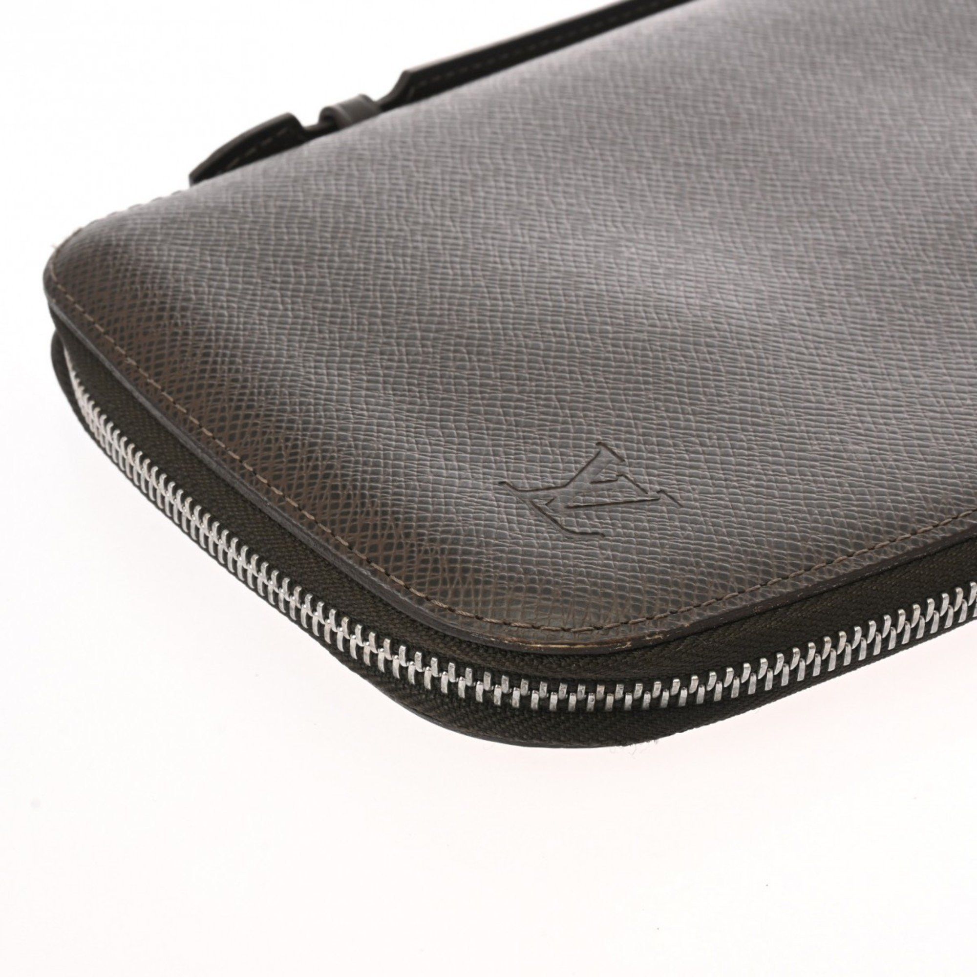 Louis Vuitton LOUIS VUITTON Taiga Grizzly M30658 Men's Leather Travel Case Size ONE SIZE - 6 Thumbnail