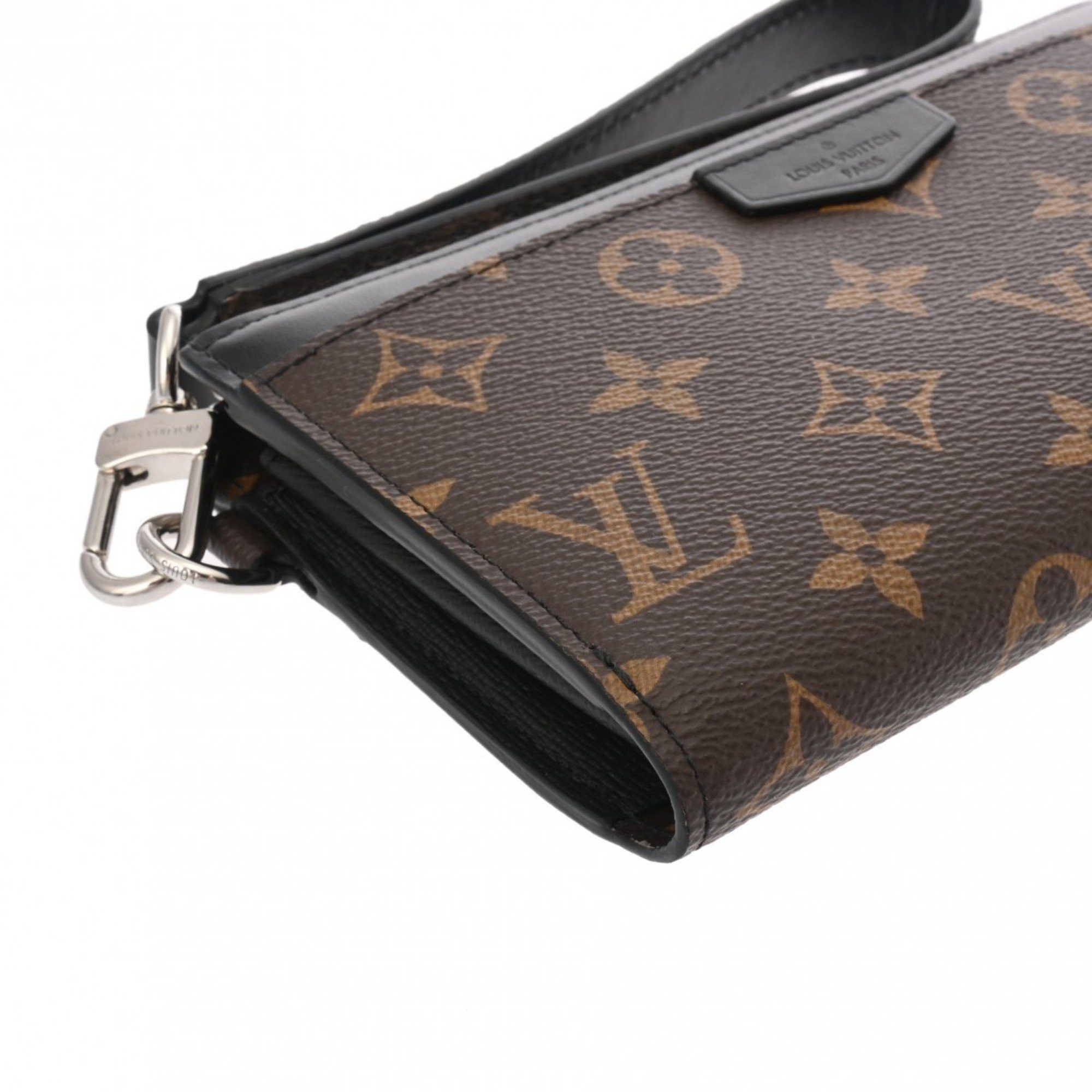 Louis Vuitton LOUIS VUITTON Macassar Zippy Dragonne Brown/Black M69407 Men's Monogram Canvas Long Wallet Size ONE SIZE - 5 Thumbnail