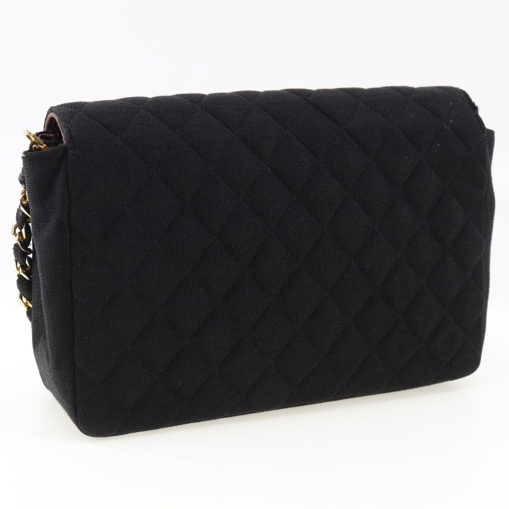 Chanel Black Cotton Shoulder Bag (Pre-Owned) Size ONE SIZE - 2 Thumbnail