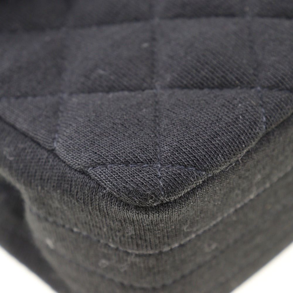 Chanel Black Cotton Shoulder Bag (Pre-Owned) Size ONE SIZE - 7 Thumbnail