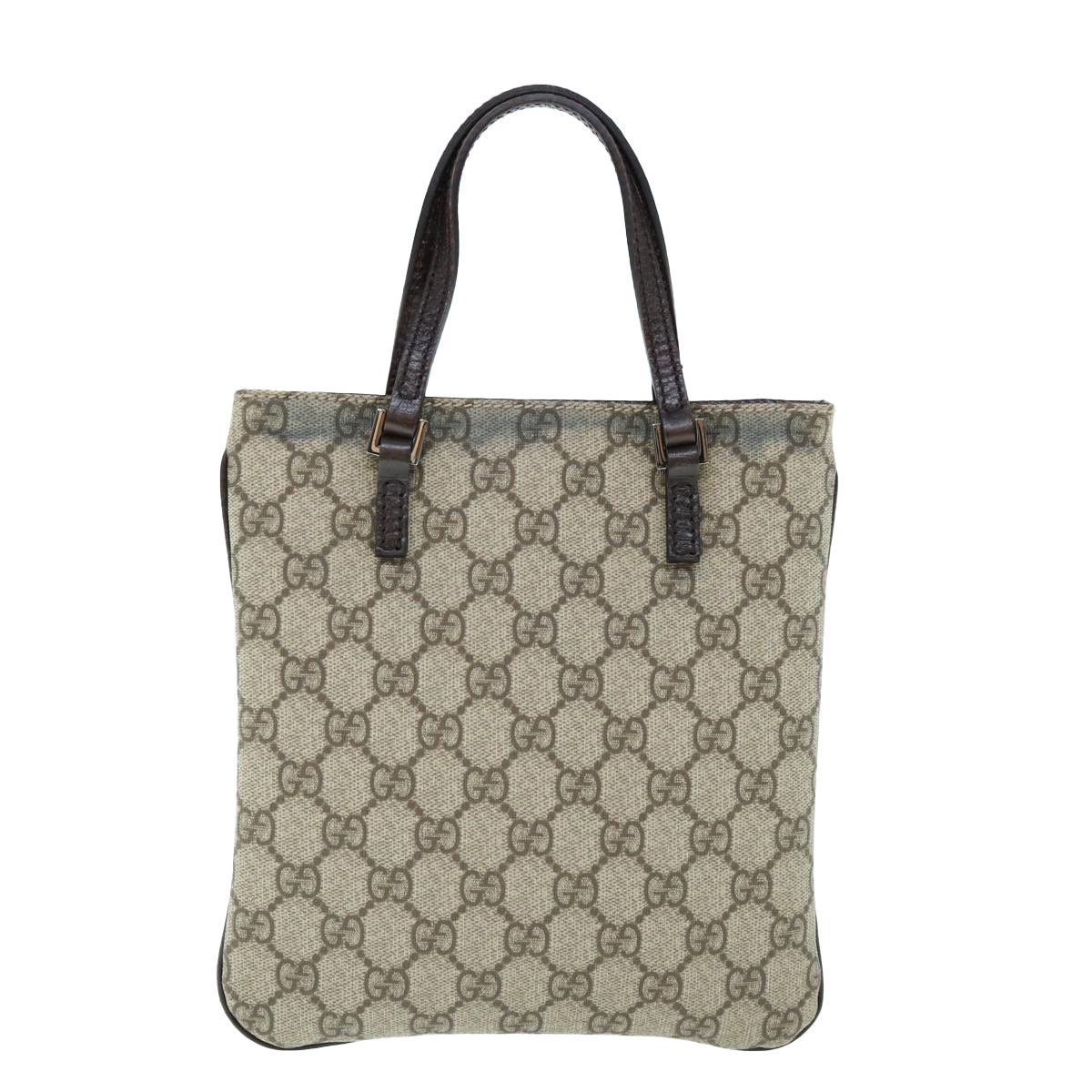Gucci Gg Canvas Beige Canvas Handbag (Pre-Owned) Size ONE SIZE - 2 Thumbnail