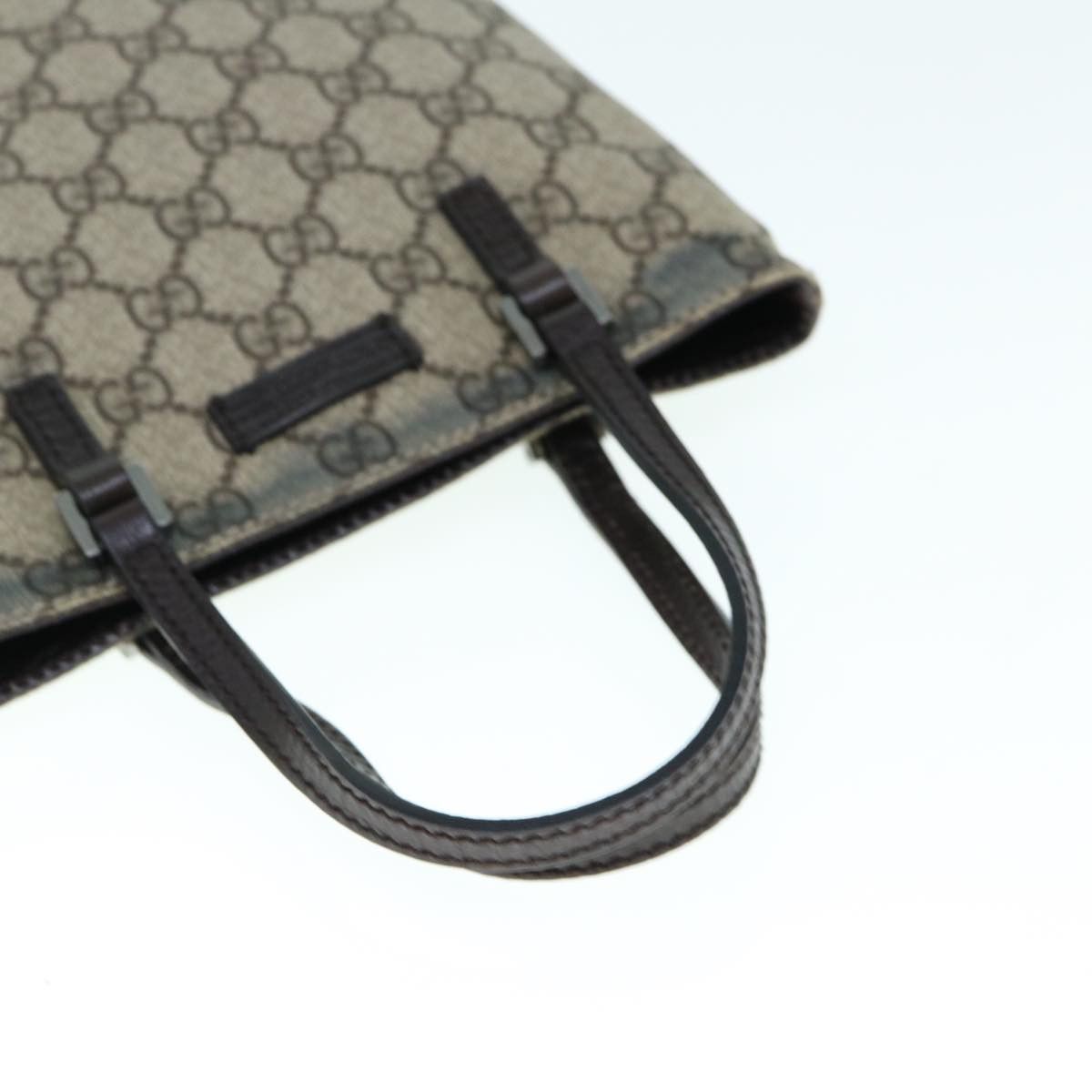 Gucci Gg Canvas Beige Canvas Handbag (Pre-Owned) Size ONE SIZE - 12 Thumbnail