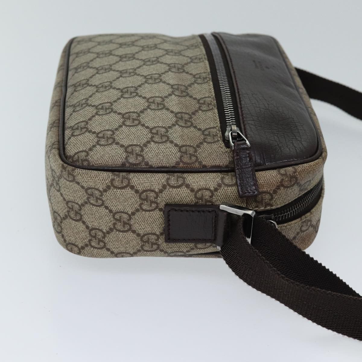 Gucci Supreme Gg Beige Canvas Shoulder Bag (Pre-Owned) Size ONE SIZE - 11 Thumbnail