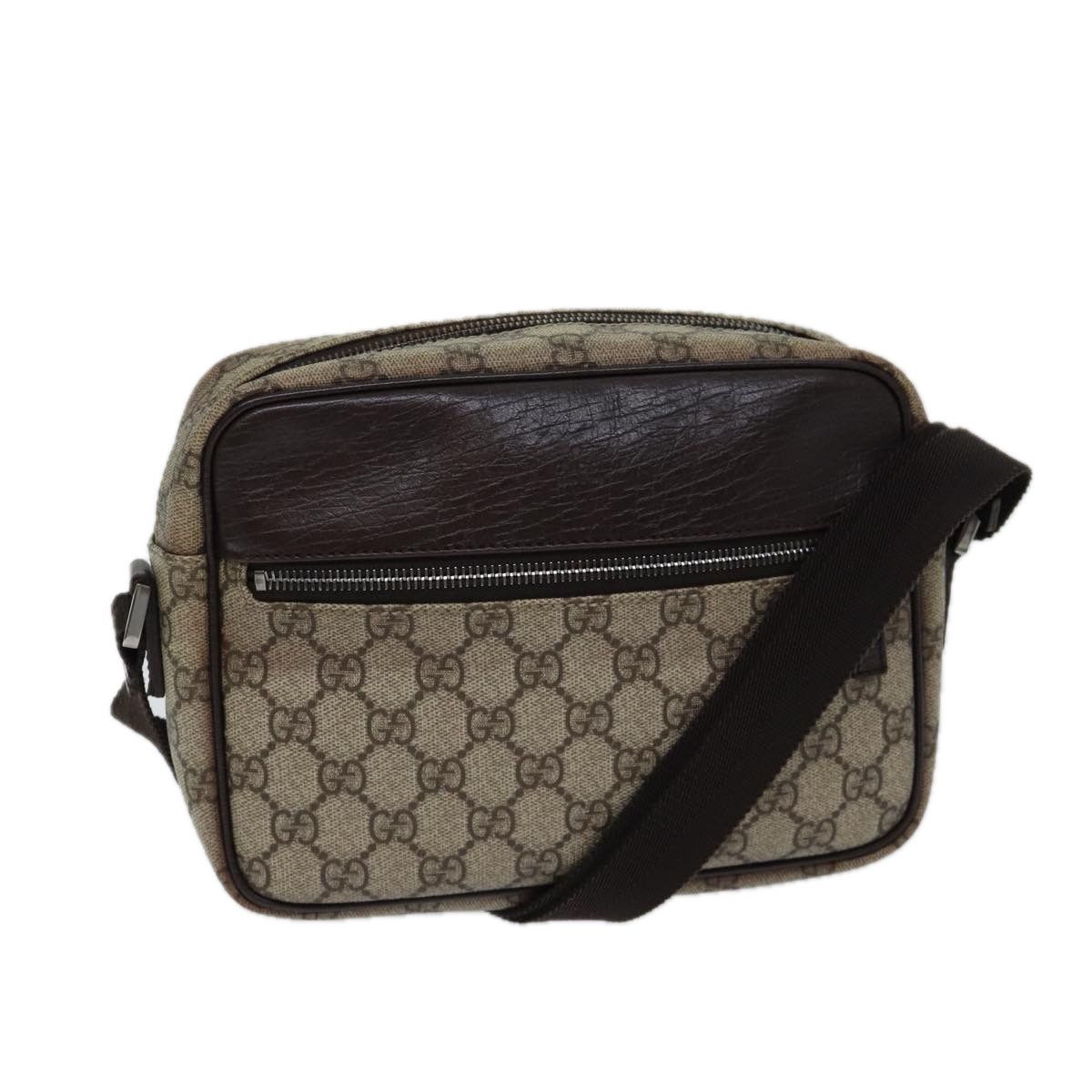 Gucci Supreme Gg Beige Canvas Shoulder Bag (Pre-Owned) Size ONE SIZE - 20 Thumbnail