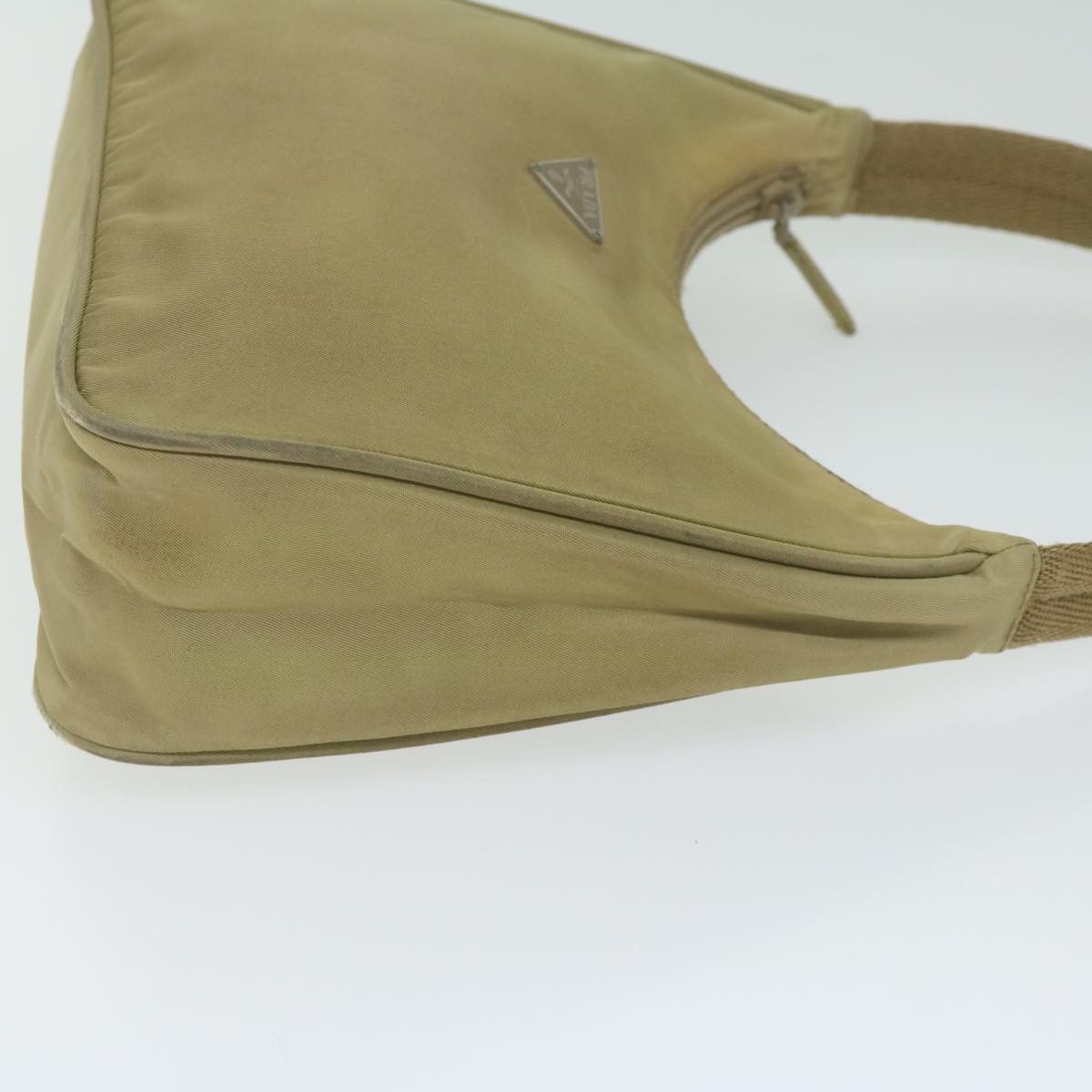 Prada Tessuto Beige Canvas Handbag (Pre-Owned) Size ONE SIZE - 10 Thumbnail