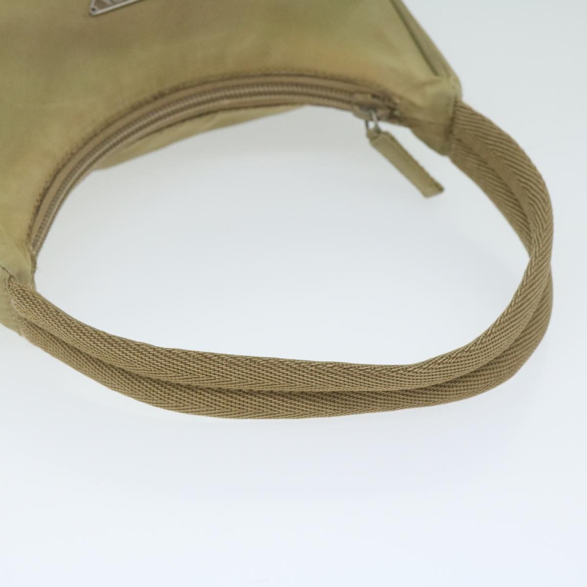 Prada Tessuto Beige Canvas Handbag (Pre-Owned) Size ONE SIZE - 12 Thumbnail