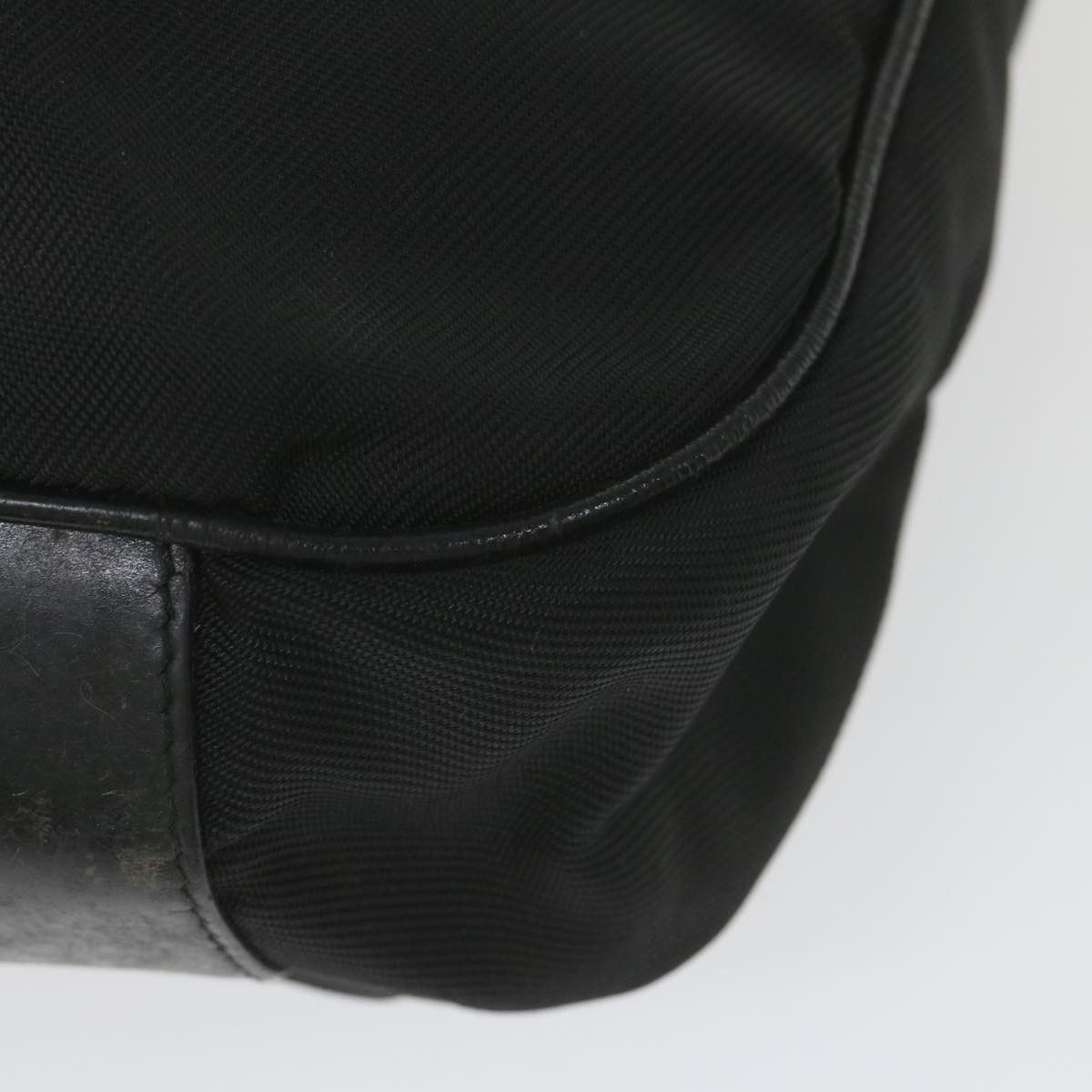 Gucci Bamboo Black Canvas Shoulder Bag (Pre-Owned) Size ONE SIZE - 12 Thumbnail