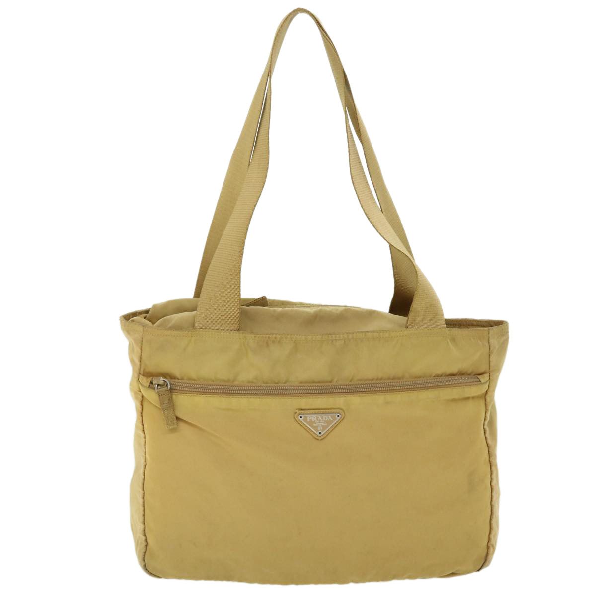Prada Beige Synthetic Shoulder Bag (Pre-Owned) Size ONE SIZE - 9 Thumbnail