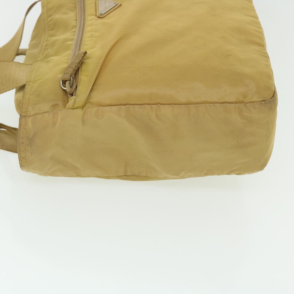 Prada Beige Synthetic Shoulder Bag (Pre-Owned) Size ONE SIZE - 11 Thumbnail