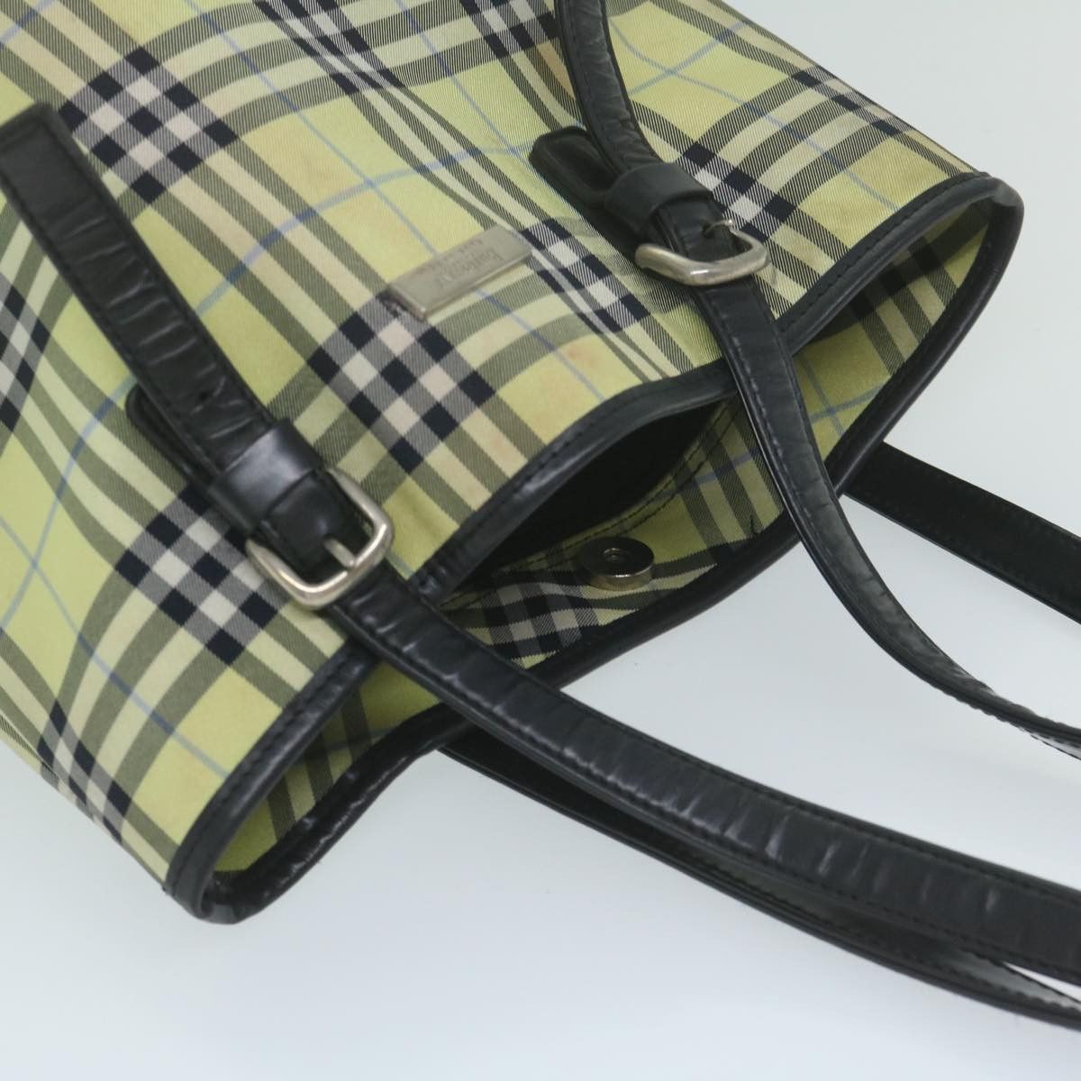 Burberry Yellow Synthetic Shoulder Bag (Pre-Owned) Size ONE SIZE - 4 Thumbnail