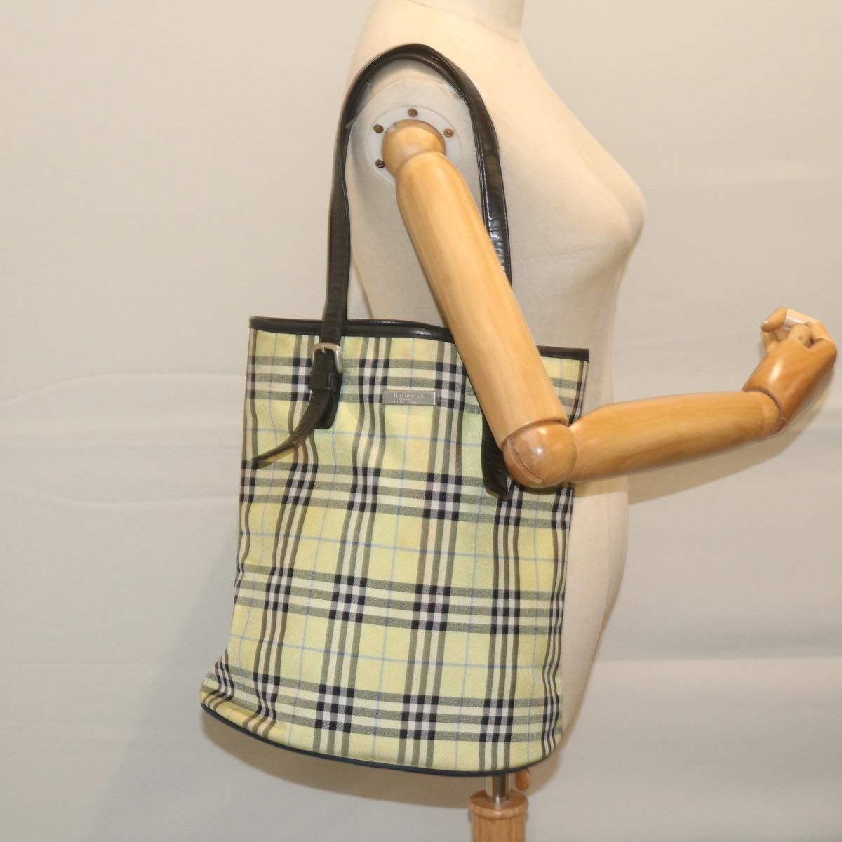 Burberry Yellow Synthetic Shoulder Bag (Pre-Owned) Size ONE SIZE - 7 Thumbnail