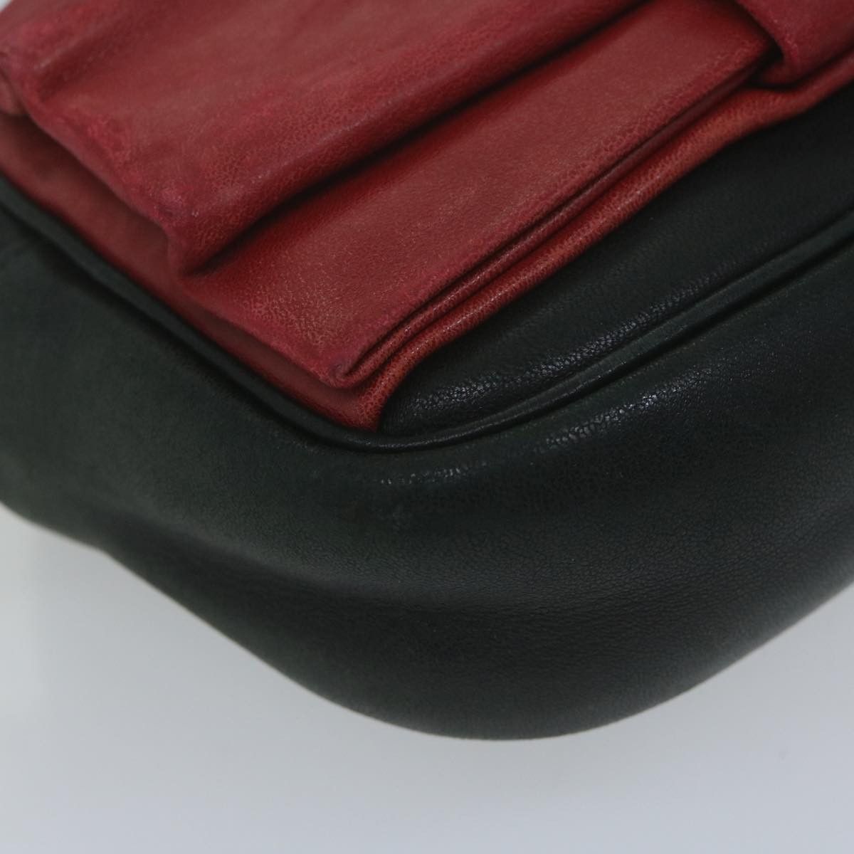Prada Ribbon Red Leather Clutch Bag (Pre-Owned) Size ONE SIZE - 14 Thumbnail