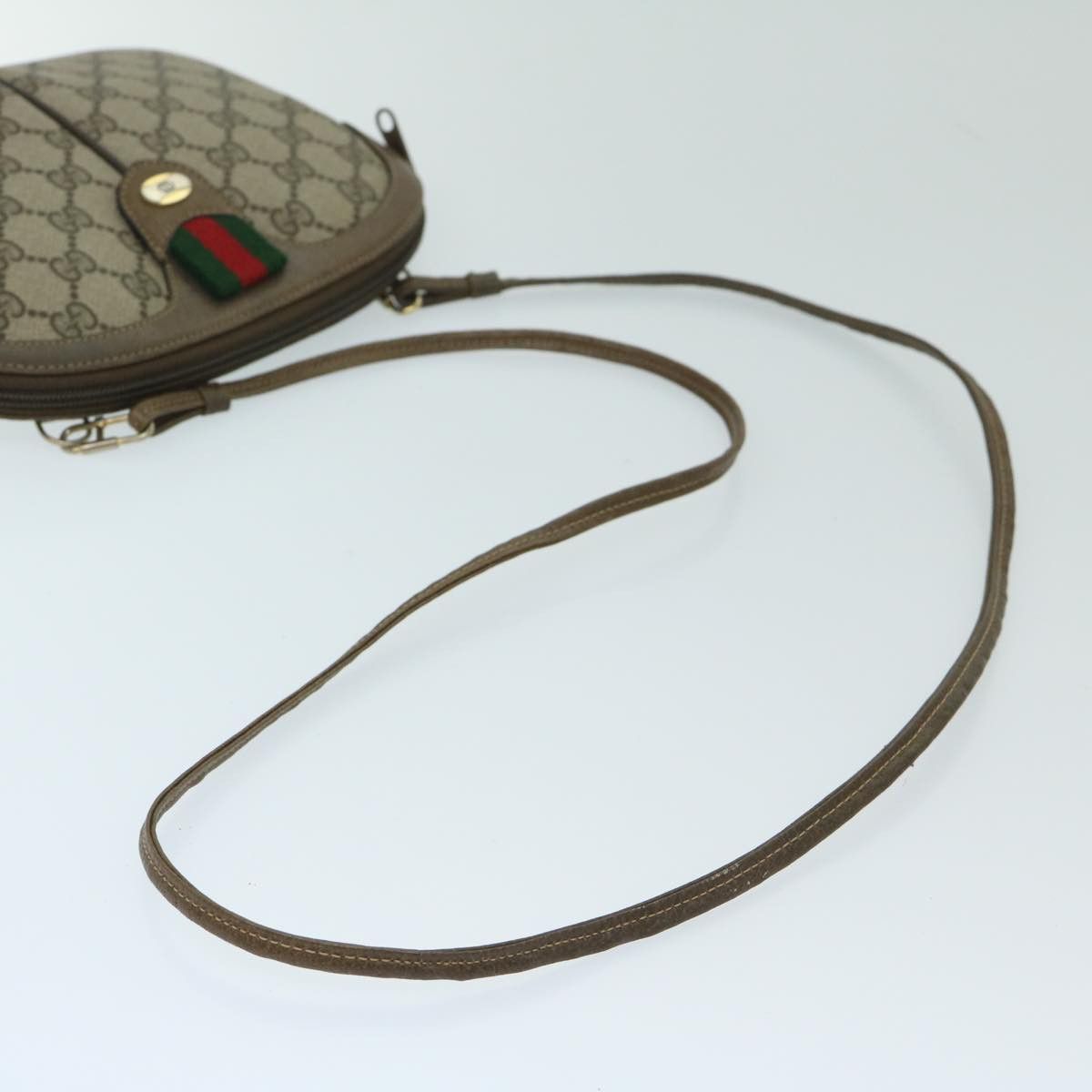 Gucci Ophidia Beige Canvas Shoulder Bag (Pre-Owned) Size ONE SIZE - 11 Thumbnail
