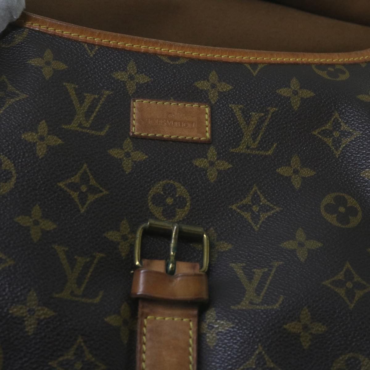 Louis Vuitton Saumur 35 Brown Canvas Shoulder Bag (Pre-Owned) Size ONE SIZE - 6 Thumbnail
