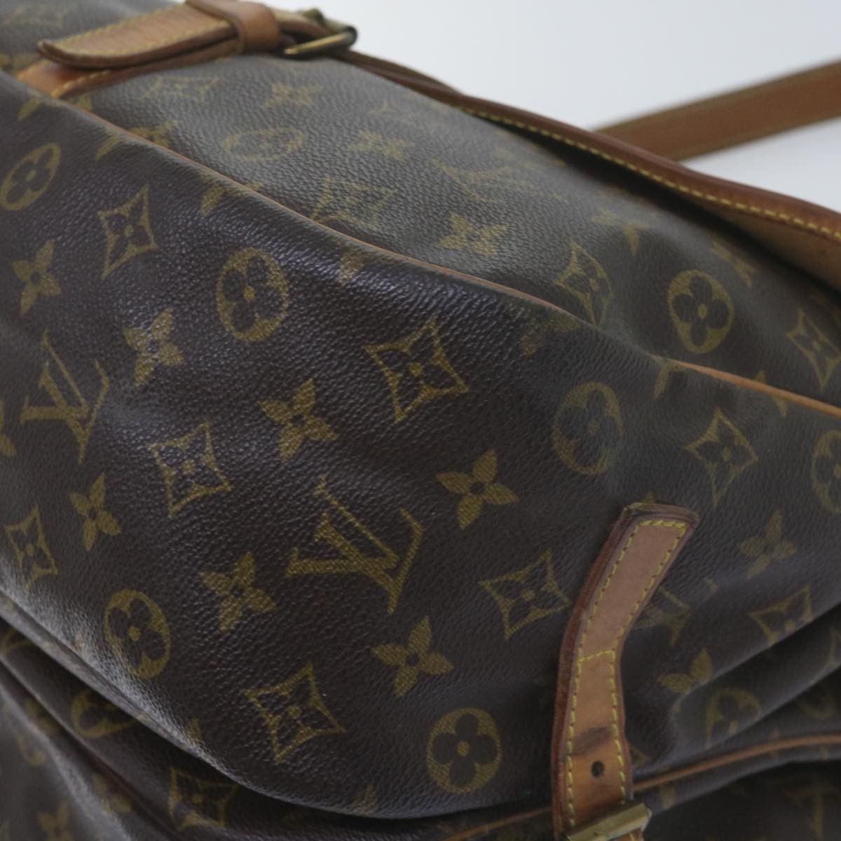 Louis Vuitton Saumur 35 Brown Canvas Shoulder Bag (Pre-Owned) Size ONE SIZE - 14 Thumbnail