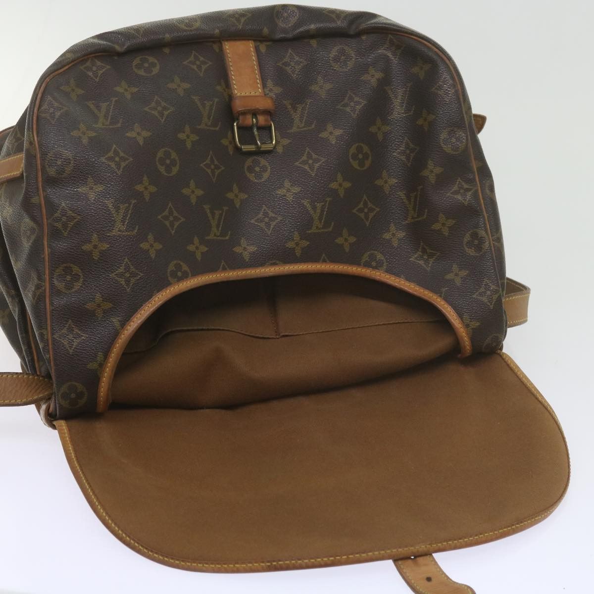 Louis Vuitton Saumur 35 Brown Canvas Shoulder Bag (Pre-Owned) Size ONE SIZE - 20 Thumbnail