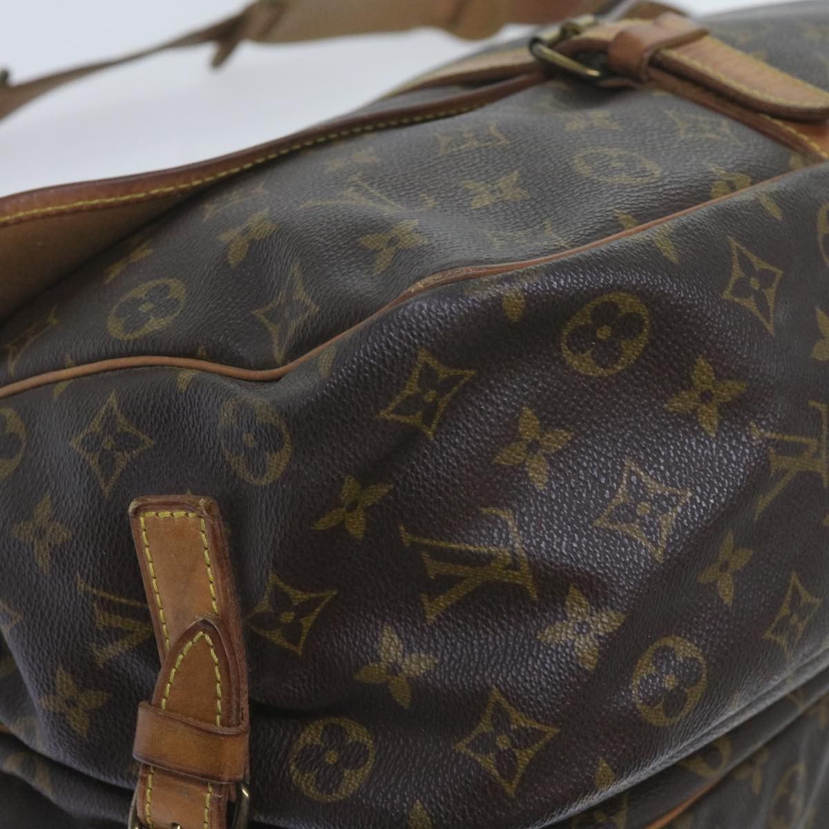 Louis Vuitton Saumur 35 Brown Canvas Shoulder Bag (Pre-Owned) Size ONE SIZE - 15 Thumbnail