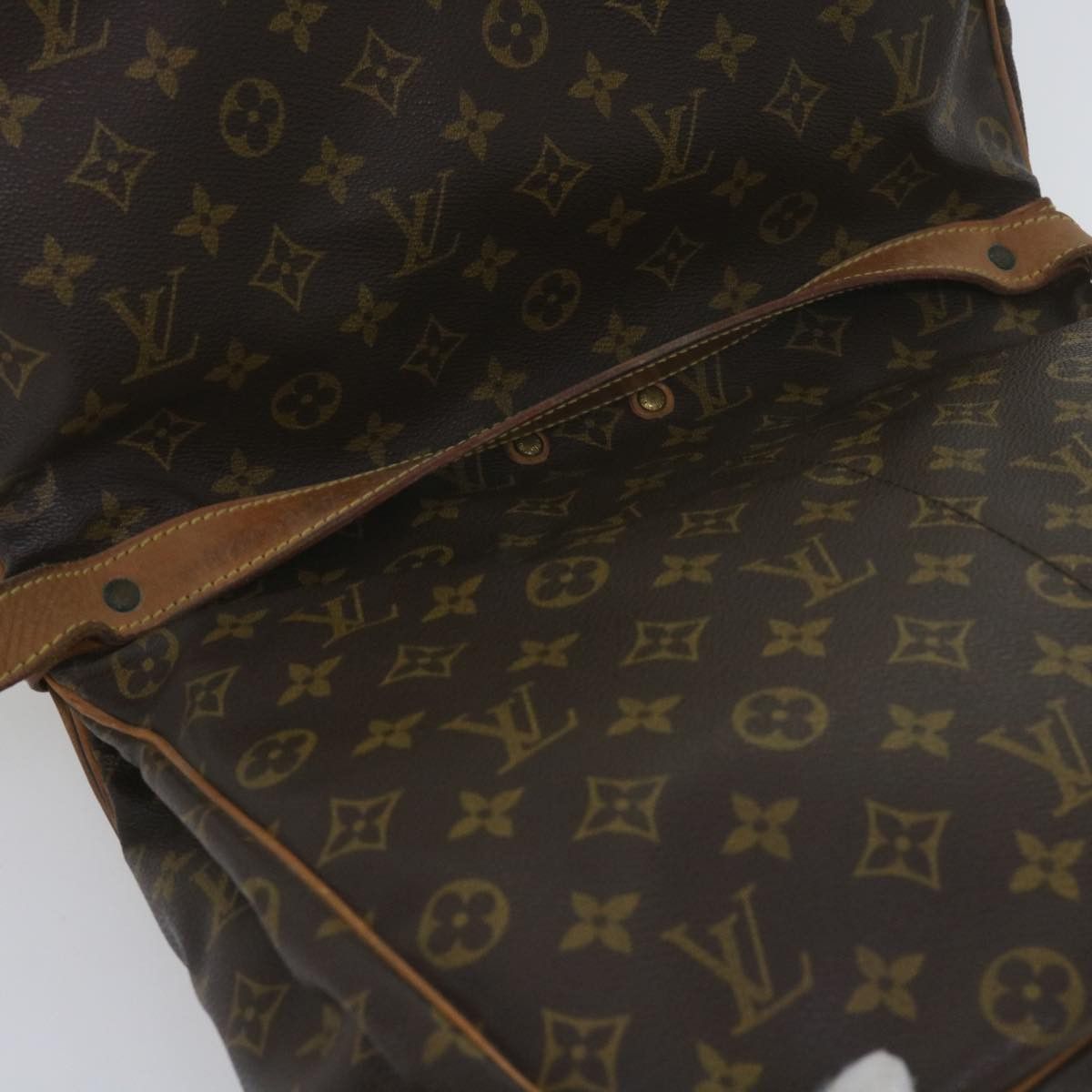Louis Vuitton Saumur 35 Brown Canvas Shoulder Bag (Pre-Owned) Size ONE SIZE - 18 Thumbnail