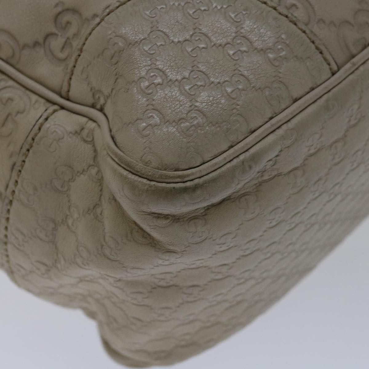 Gucci ssima White Canvas Tote Bag (Pre-Owned) Size ONE SIZE - 13 Thumbnail