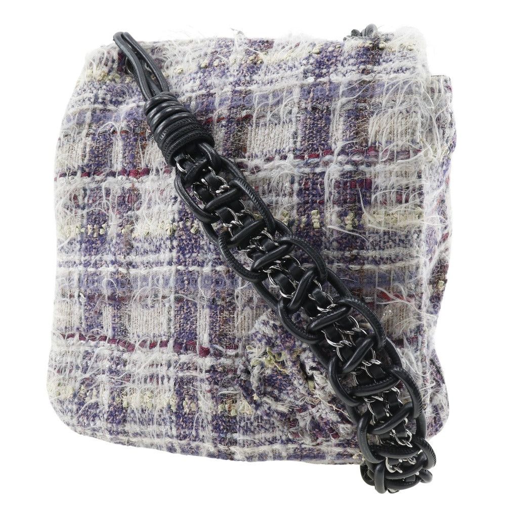 Chanel Camélia Multicolour Tweed Shoulder Bag (Pre-Owned) Size ONE SIZE - 9 Thumbnail