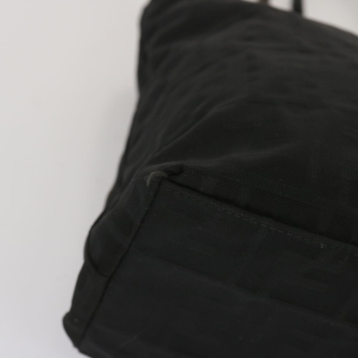 Fendi Zucca Black Canvas Tote Bag (Pre-Owned) Size ONE SIZE - 10 Thumbnail