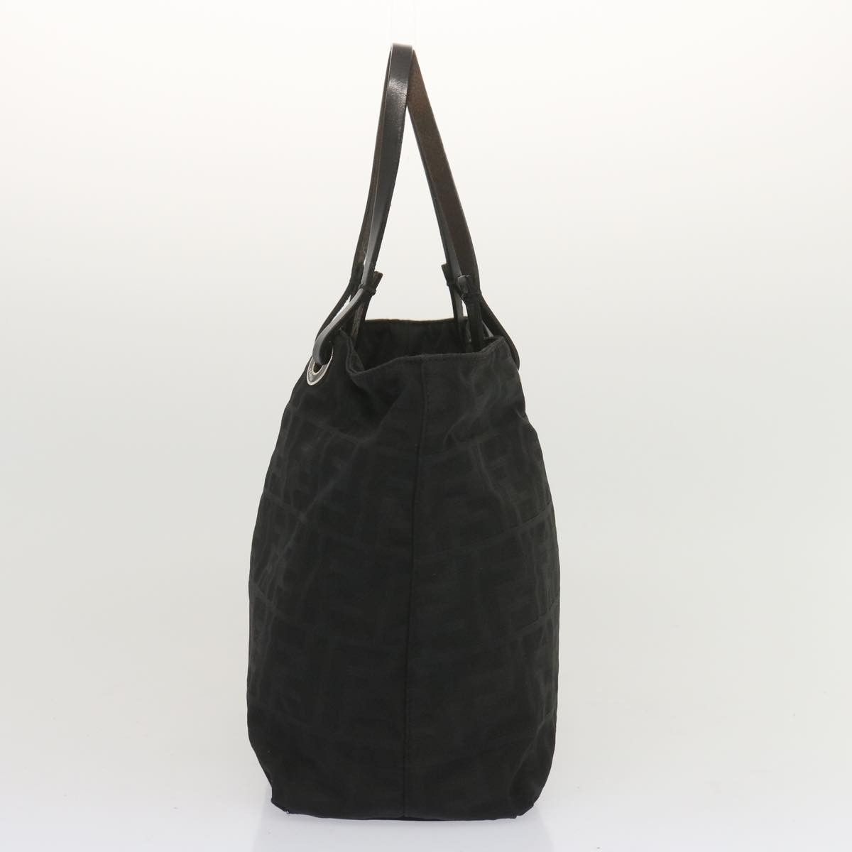 Fendi Zucca Black Canvas Tote Bag (Pre-Owned) Size ONE SIZE - 14 Thumbnail